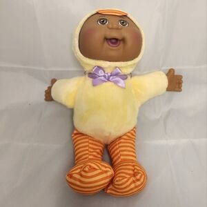 8” Cabbage Patch Kids Baby in Chick Costume Plush Doll